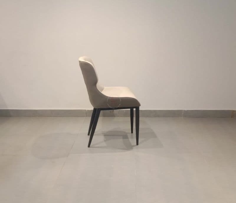 Image 5 for C-127 140 X 80 Table X009 Dark Grey Chairs 1+4 Table Marble with Ms leatherette (EC)