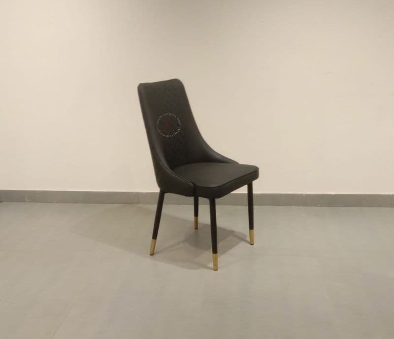 Image 4 for C140 T706 /Y10 Ch 1+6 Chairs Table  Marble top with Leatherette upholstery (EC)