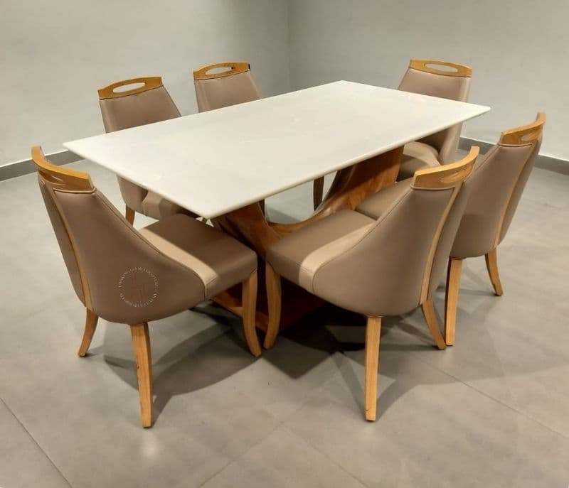 Image 7 for Sammy D/Set 6+1 white onyx marble (CP OTD)