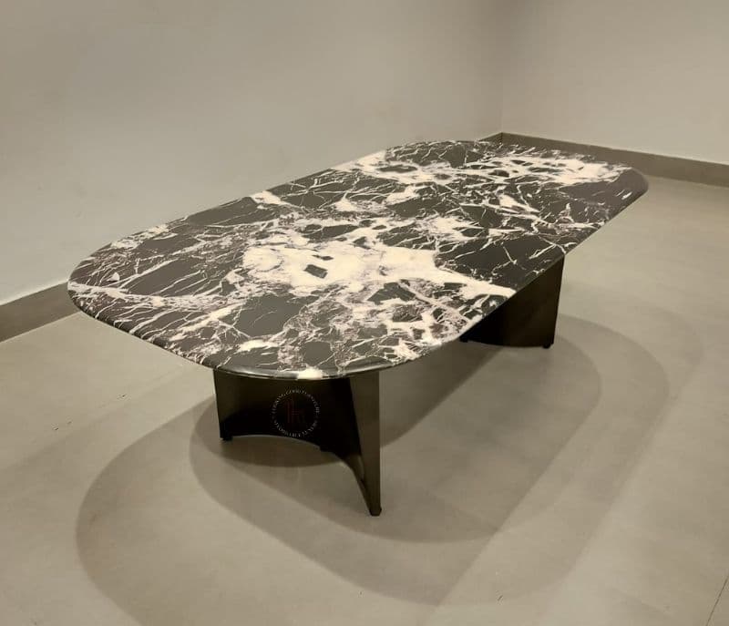 Image 6 for Centre Table - 23883 Metal Base & Marble Top (CP OTD)