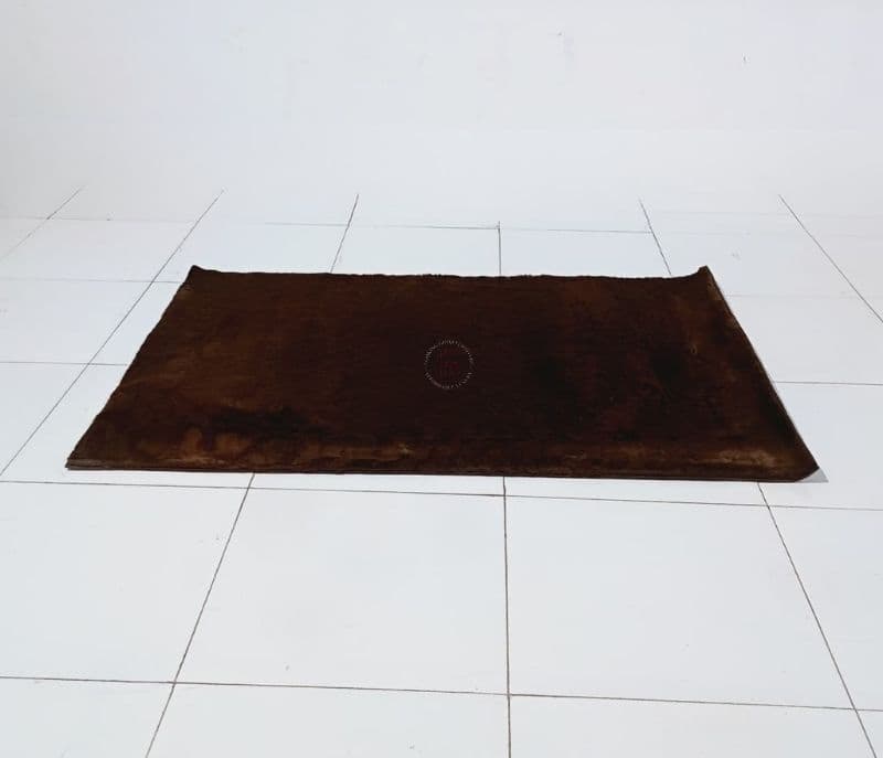 Image 2 for Rabbit Fur Carpet 4X6 Golden Brown Polyester (WH OTD)