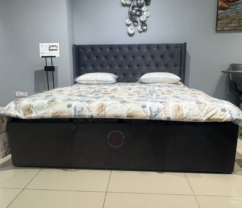 Image 3 for Dimond cot king size with hydraulic storage (BWD OTD)