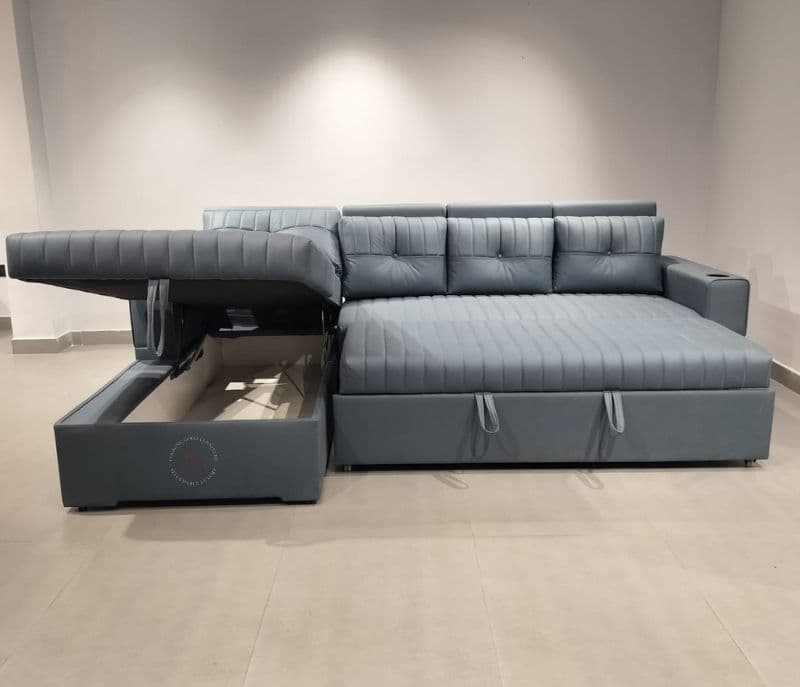 Image 4 for Sofa Cum bed sofa 3+lounger with storage (CP OTD)