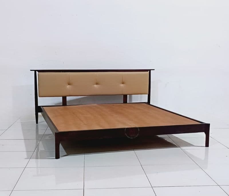 Image 2 for Indus-KB-King Size Bed Without Storage (WALNUT) (WH OTD)