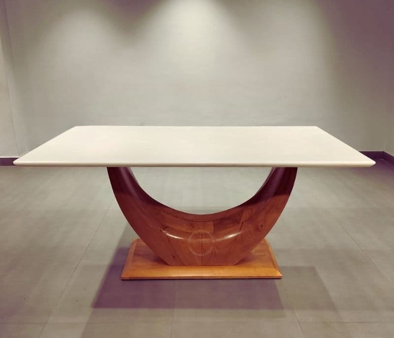 Image 13 for Sammy D/Set 6+1 white onyx marble (CP OTD)