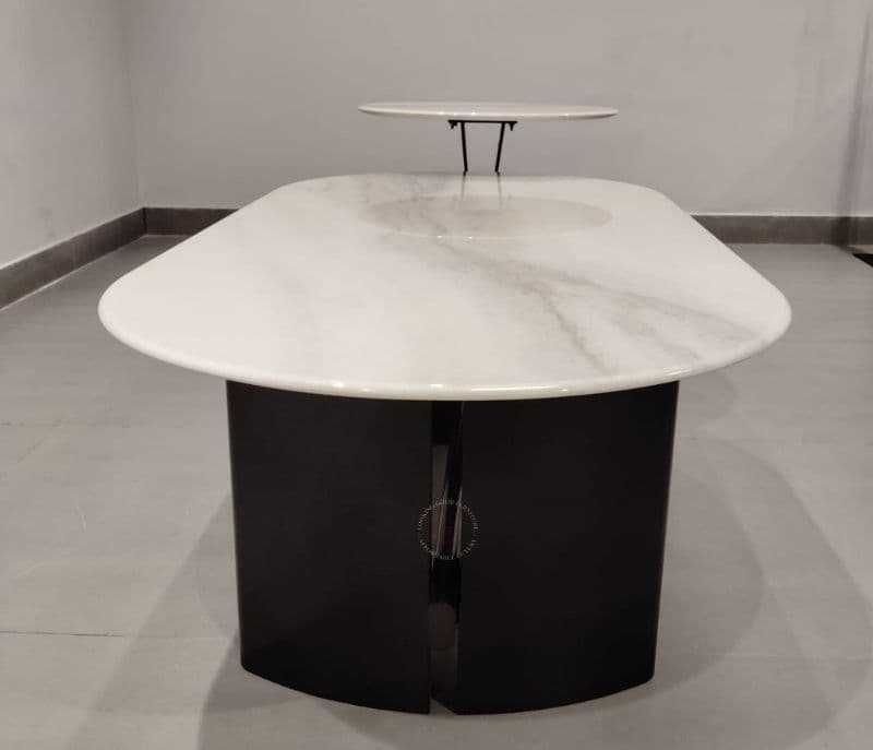 Image 7 for Centre Table - AH6092 Metal Base Marbel Top (CP OTD)