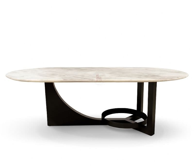 Centre Table - 24149 Metal Base & Marble Top (CP OTD)