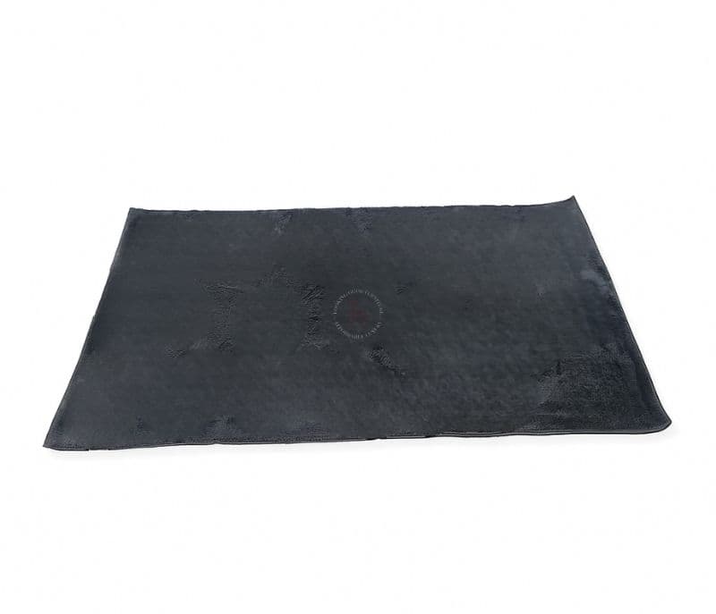 Rabbit Fur Carpet 4X6 Dark Grey Polyester (WH OTD)