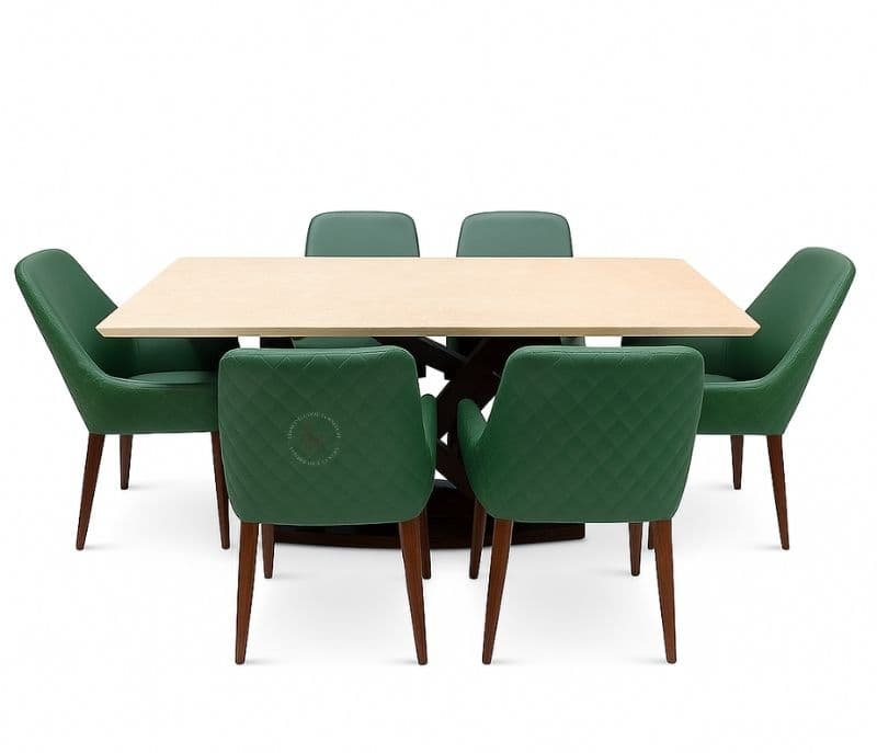 D/Set 6+1 DT-52/DC-364/ Bico Marble  (size - 5.5×3) & Leatherette (CP OTD)