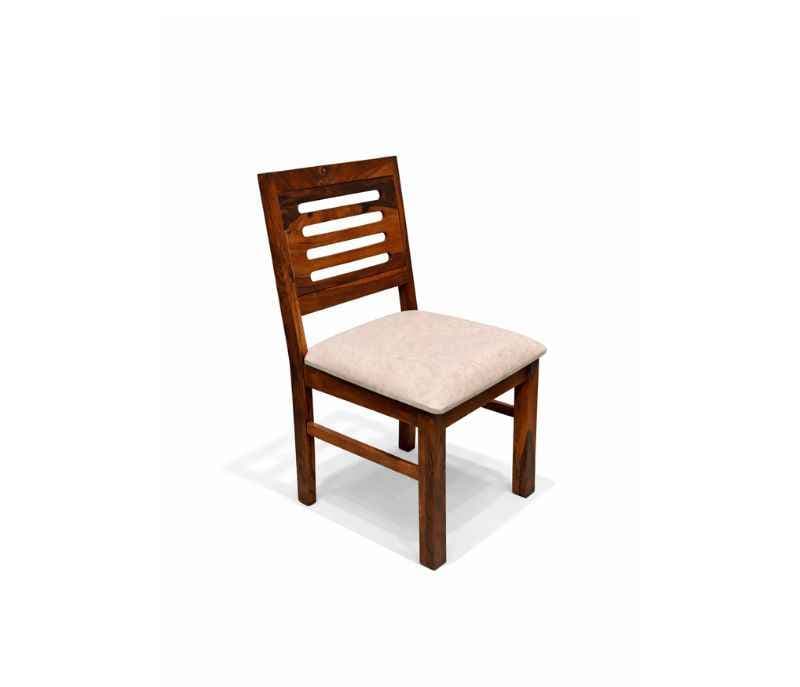Image 6 for MH Premium Sheesham Wood 6 Seater Dining Set with Cushioned Chair (WH)