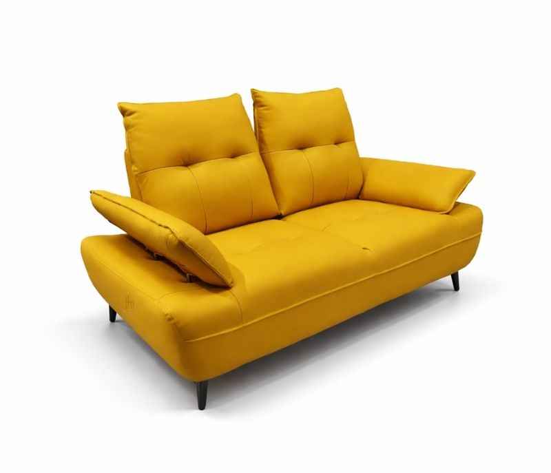 Image 8 for ZM 973 Sofa 3+2 Seater Body Touch Leather Pine Wood Frames With Metal Legs