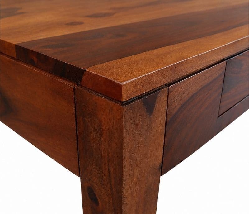 Image 8 for Deskora Study Table Solid Sheesham Wood (Honey Finish) (SCV_PKU)
