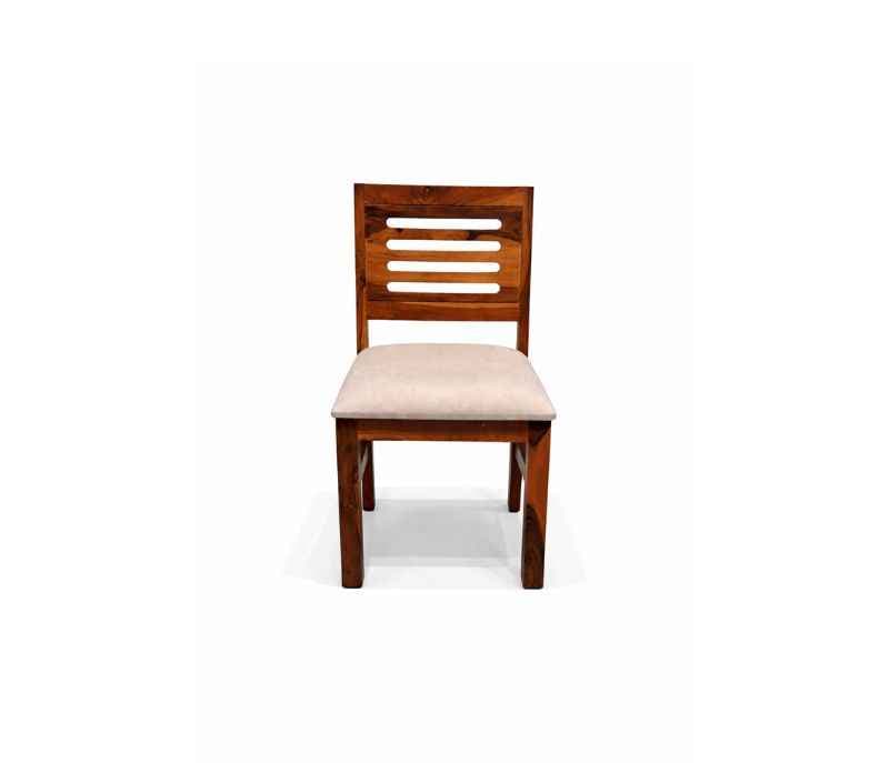 Image 7 for MH Premium Sheesham Wood 6 Seater Dining Set with Cushioned Chair (WH)