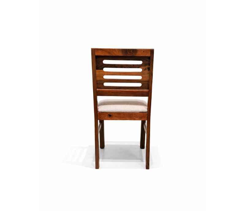 Image 9 for MH Premium Sheesham Wood 6 Seater Dining Set with Cushioned Chair (WH)