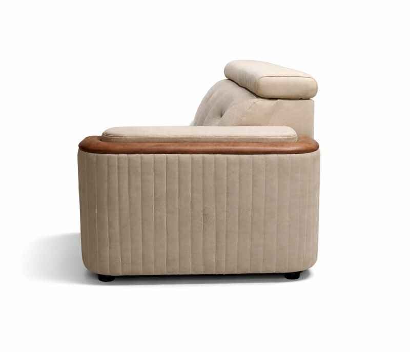 Image 9 for Romania Sofa Set 2+1+C+2+CT+2 Puffy Suede Fabric (BTM OTD)