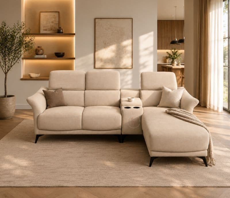 Image 6 for Topaz 2+Con+Lounger Micro Suede