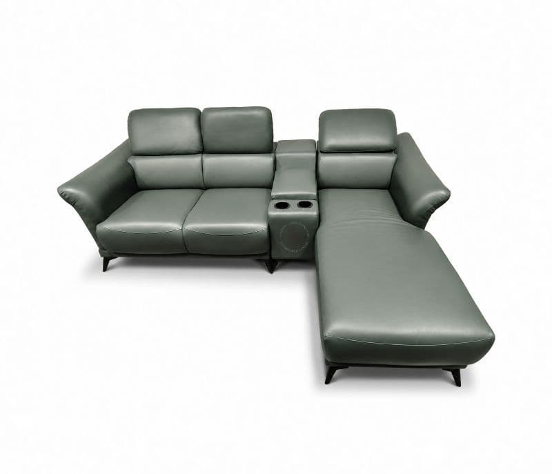 Image 5 for Leather Sofa 2+C+Lounger 2 Seater+ Console+Lounger Pure Body Touch Leather (HYD)
