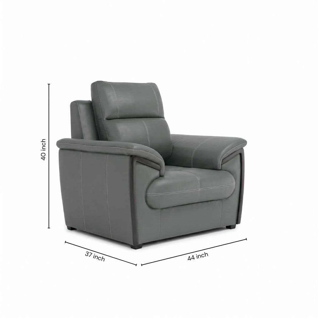 Image 8 for Oslo Morden Sofa (Micro Swede, Green)
