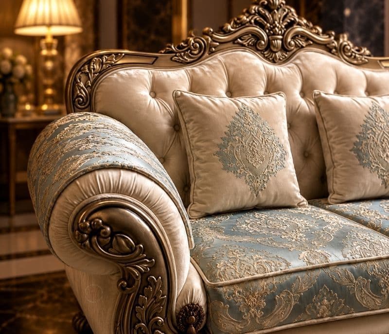 Image 4 for Carving Shalimar Sofa Set 3 Seater