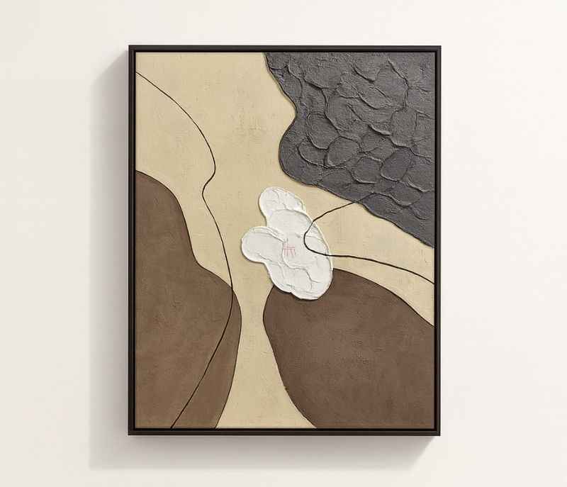 Image 3 for 50X 70 CM Hardbord Printed Framed Painting for Home Decor Office Wall Studio Wall Living Room Decoration