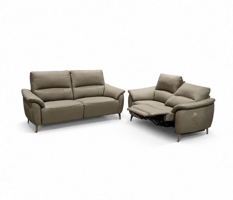 Image 5 for 6659 Fix 3+ 2 Seater Power Recliner Body Touch Leather (BTM OTD)