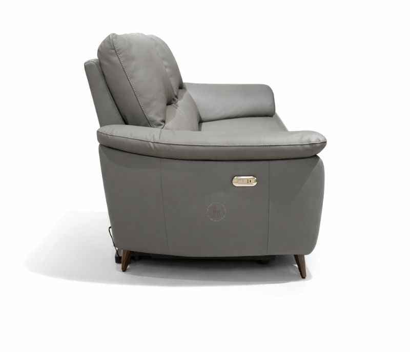 Image 14 for 6659 Fix 3+ 2 Seater Power Recliner Body Touch Leather (BTM OTD)