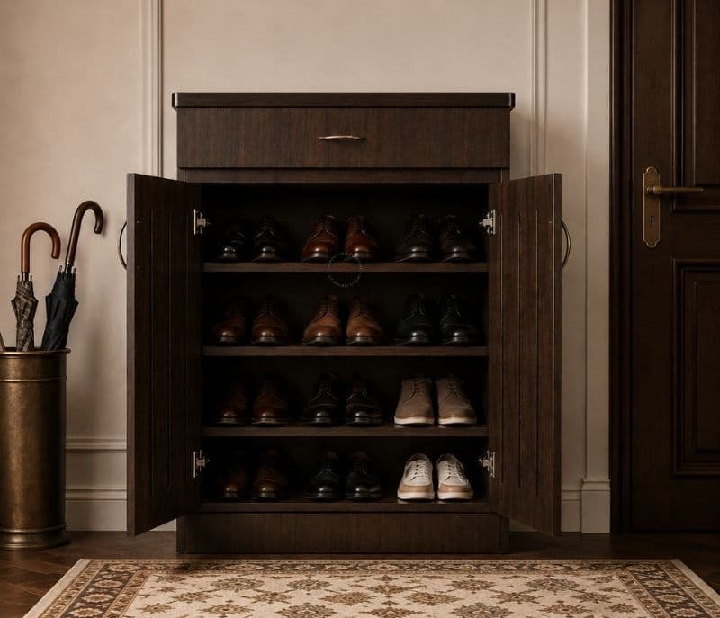 Image 2 for 2 Door Shoe Rack (OWD)