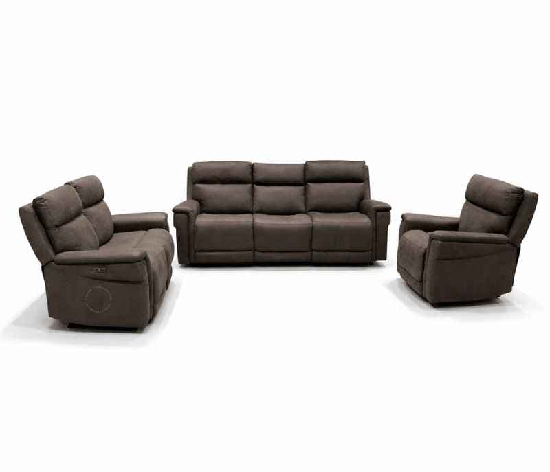 Image 4 for 70693M Recliner 3+2+1 (3+2 Power Recliner & 1 Seater Manual With Rocking) (CP OTD)