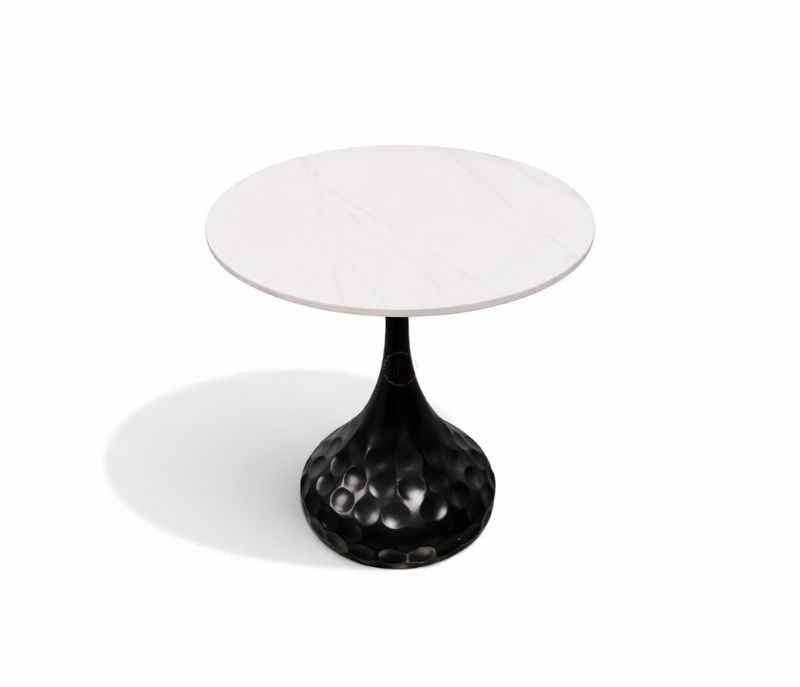 Image 2 for Side Table 509 Ceramic Top With Metal Base (HYD)