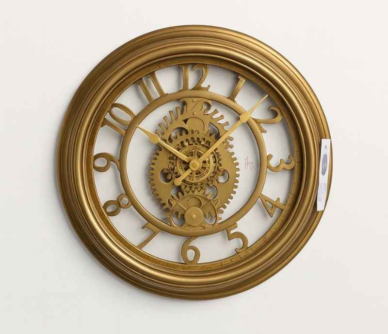 Image 3 for F-WC-333 Antique Gare Wall Clock