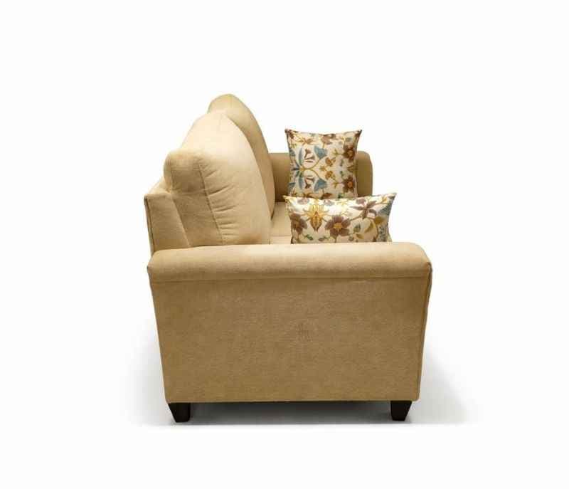 Image 10 for Aldo Royale Sofa 3+2 Seater Velvet Suede Fabric (Irish Cream) (WF)(EC)(BTM)(BWD)