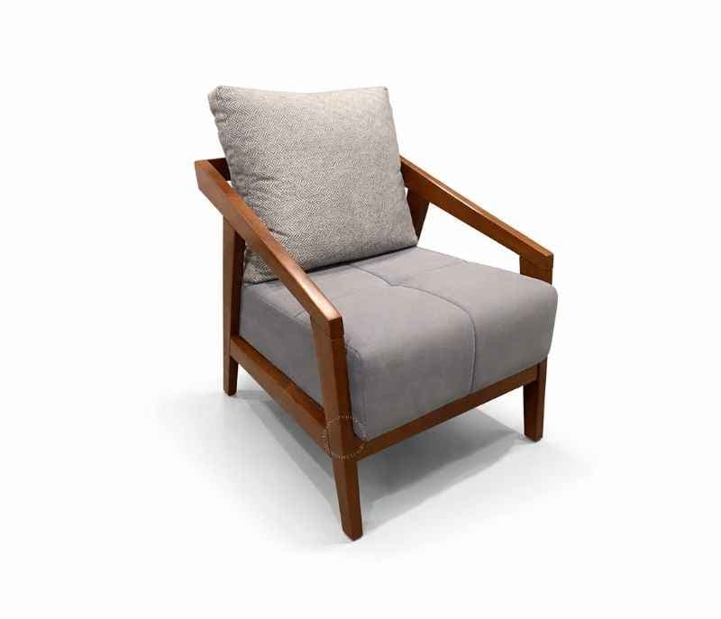 Image 9 for Ghana Teak 3+2+1 Seater Sofa Suede Fabric (EC)(HYD)(BWD)(KORA)