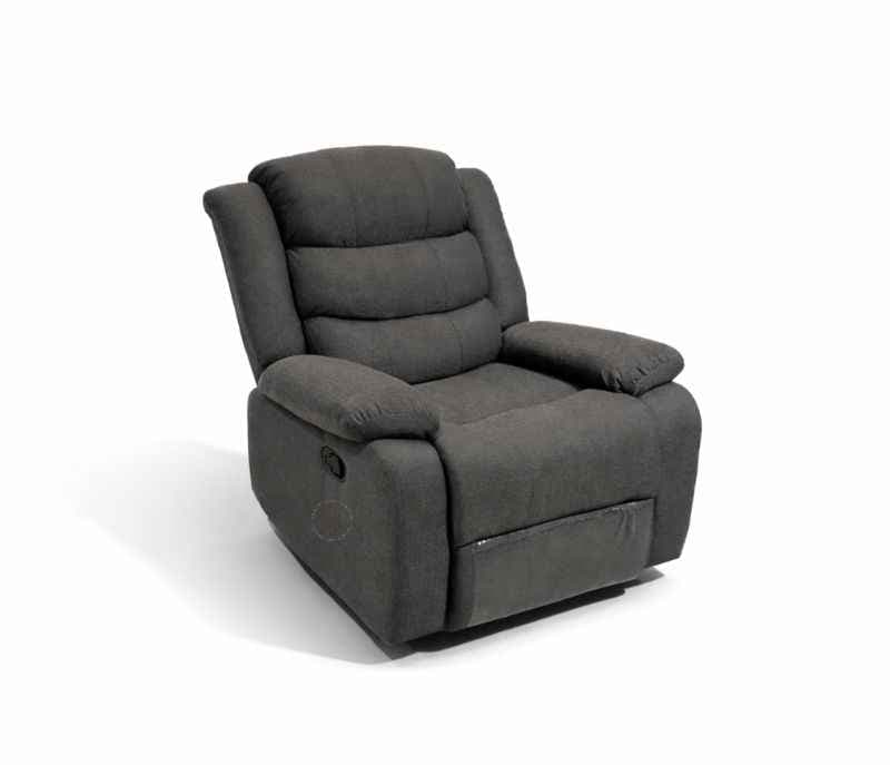Image 4 for Illinois 9267 Single Manual Recliner Jute Fabric (HYD OTD)