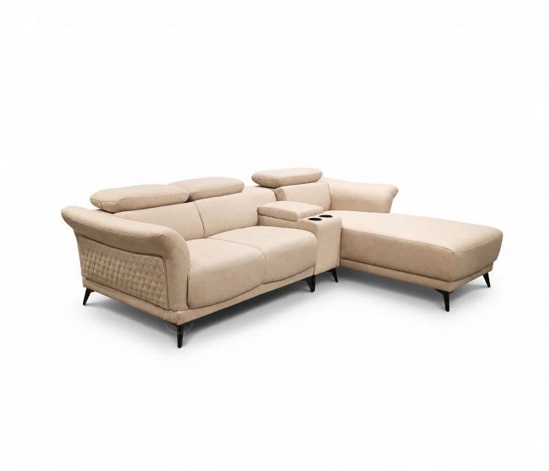 Image 9 for Topaz 2+Con+Lounger Micro Suede