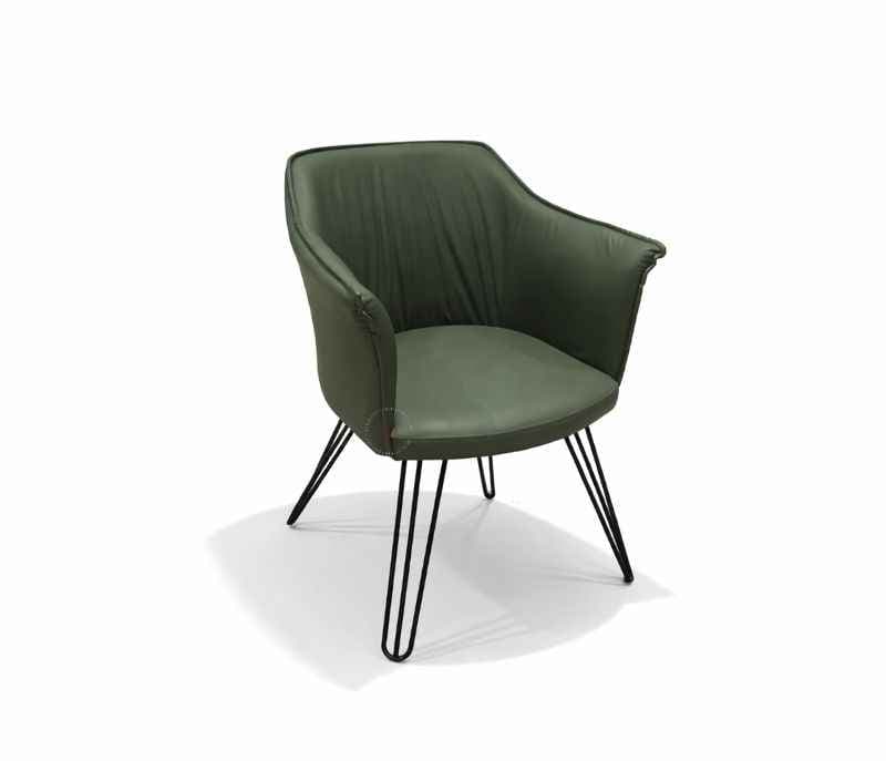 Image 2 for Relax Chair 8058 Green Artifical Leather (HYD OTD)