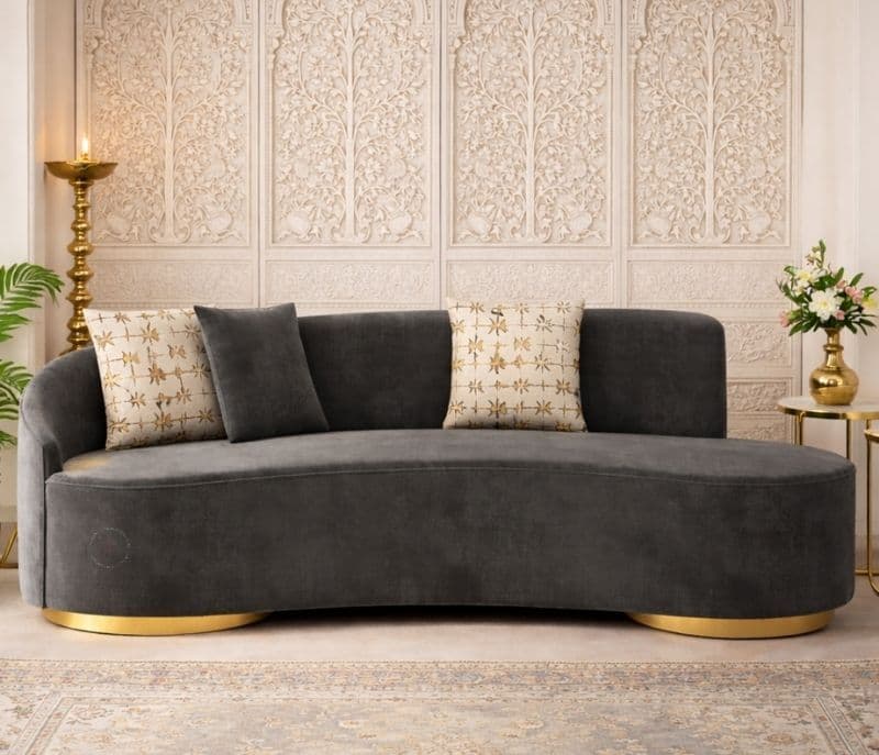 Image 3 for Osbert Premium Curved Sofa