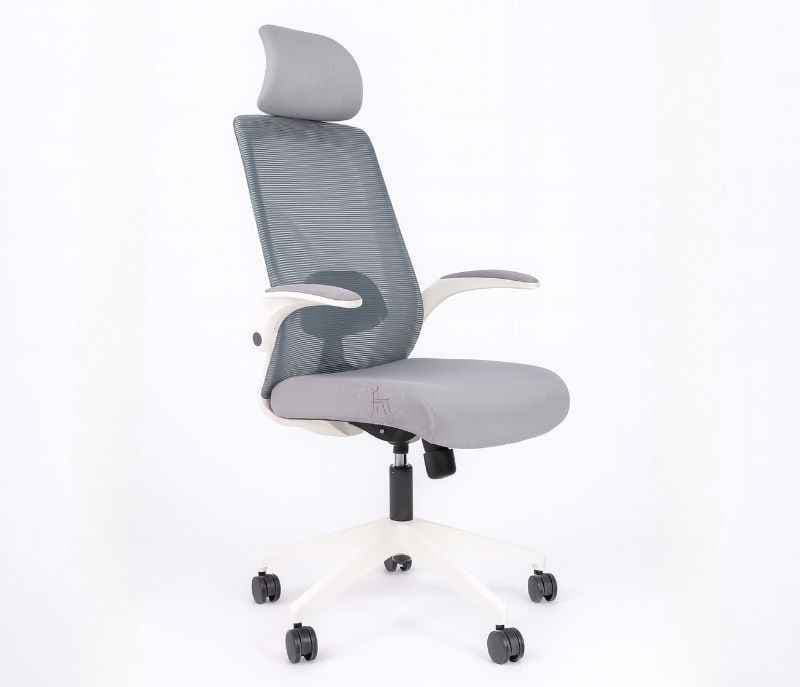 Image 3 for Amaze HB White Mesh HB High Back Workstation Mesh Executive