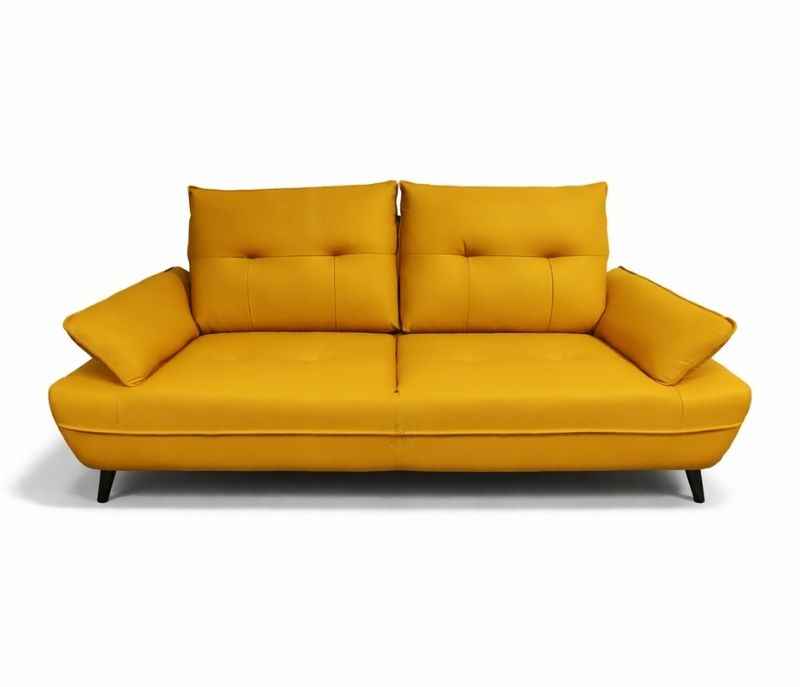 Image 5 for ZM 973 Sofa 3+2 Seater Body Touch Leather Pine Wood Frames With Metal Legs