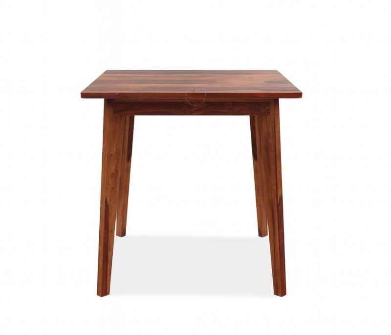 Image 7 for Quinn Sheesham Wood Dining Set 2 Seater (Honey Finish)