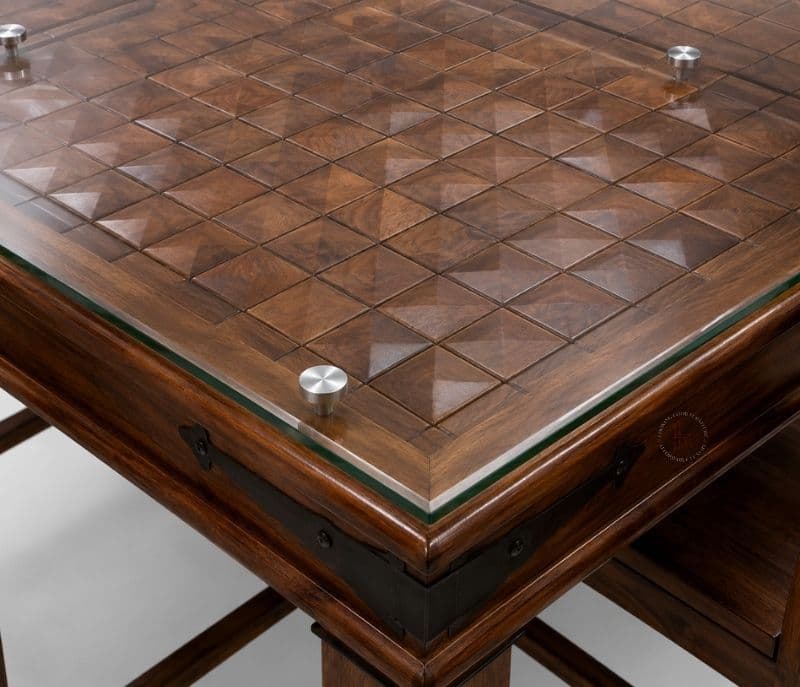 Image 5 for Diamond Solid Sheesham Wood Dining Set (SCV_PKU)