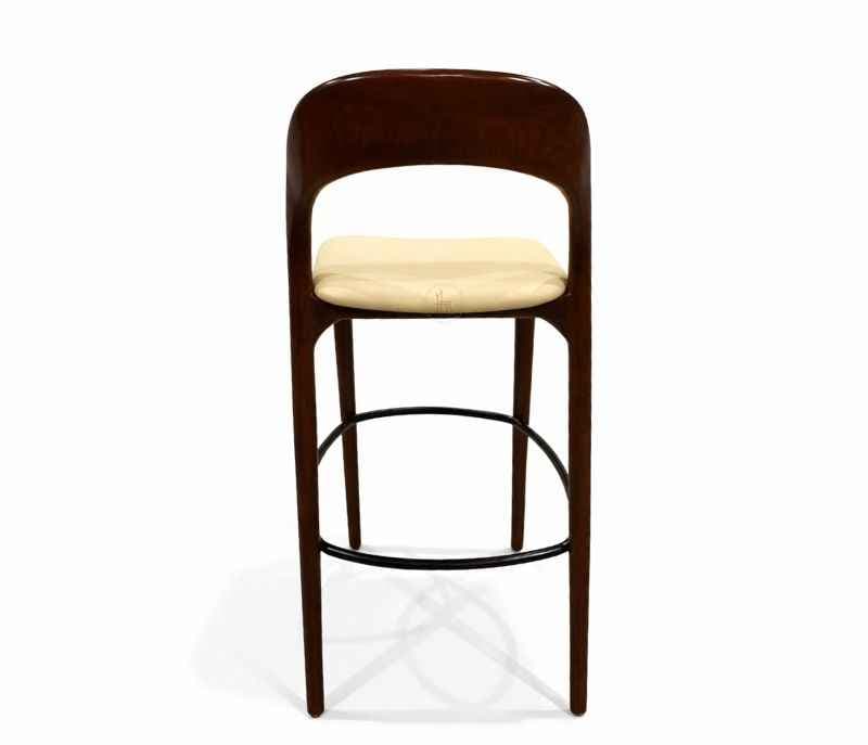 Image 7 for Ashwood Barstool Wood With Metal And Leatherette (CP OTD)