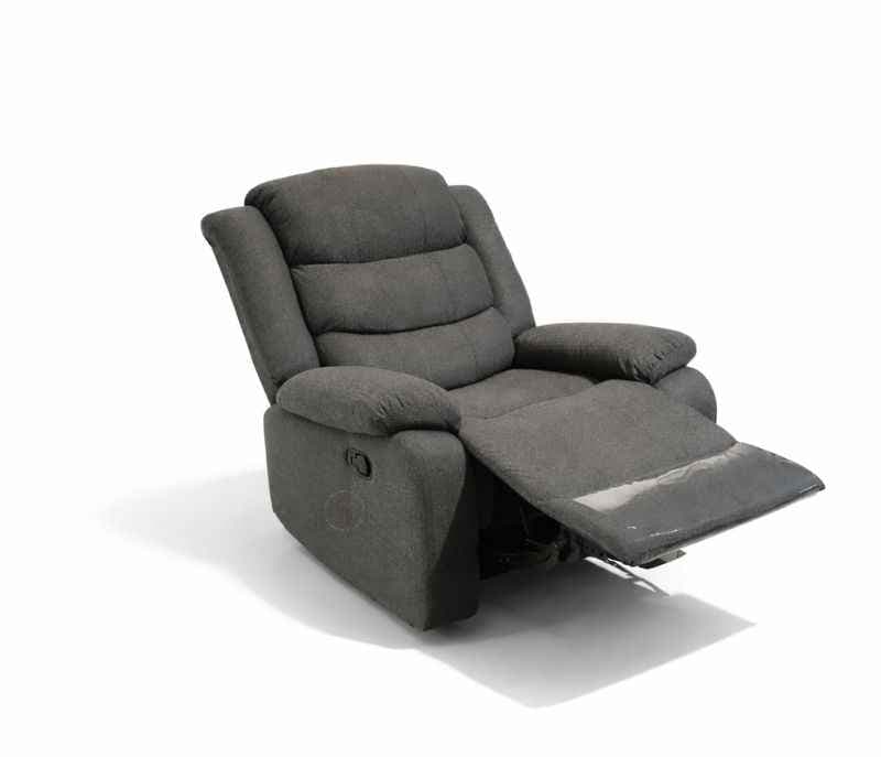 Image 6 for Illinois 9267 Single Manual Recliner Jute Fabric (HYD OTD)