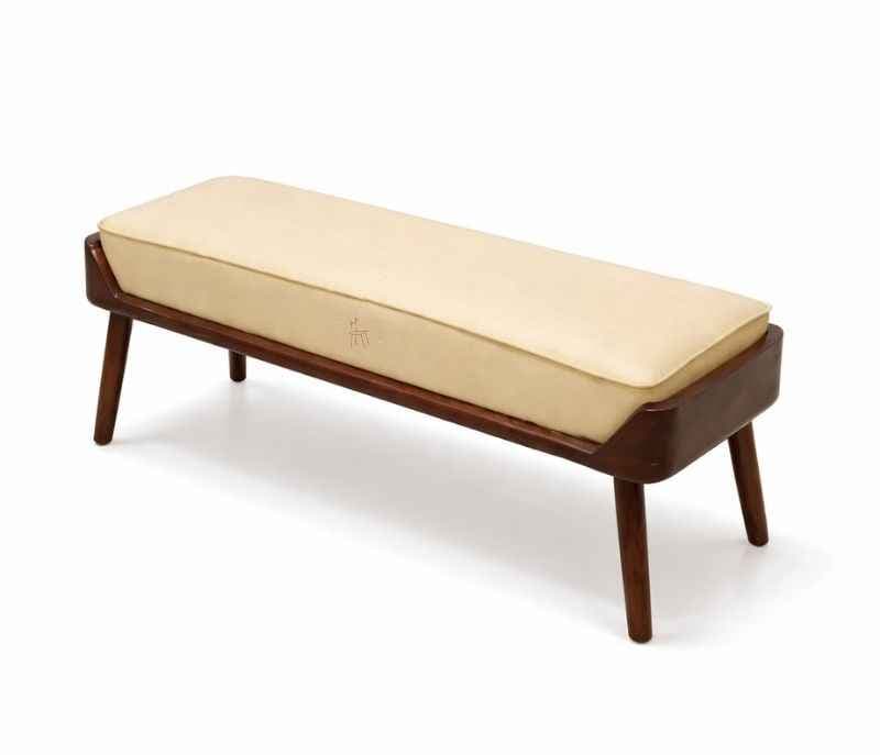 Image 3 for AXE Dining Bench with Premium Leatherette Upholstery
