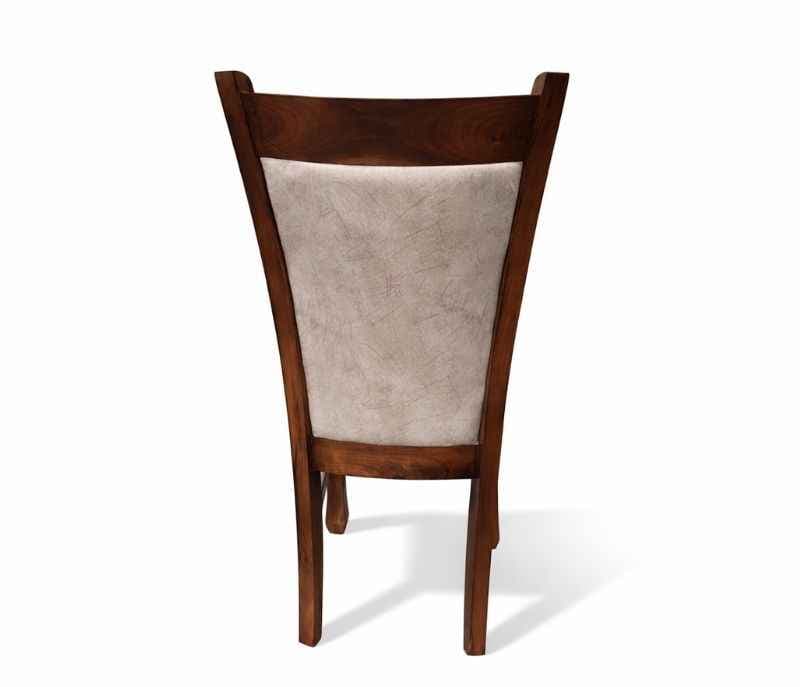 Image 6 for Pluto DT Acacia Wood Dining Chair with Premium Fabric Upholstery