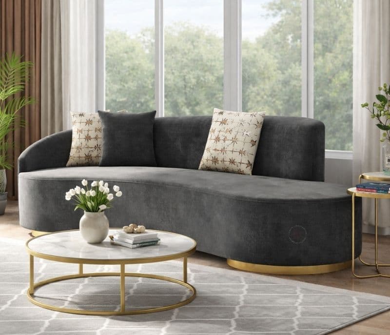 Image 4 for Osbert Premium Curved Sofa