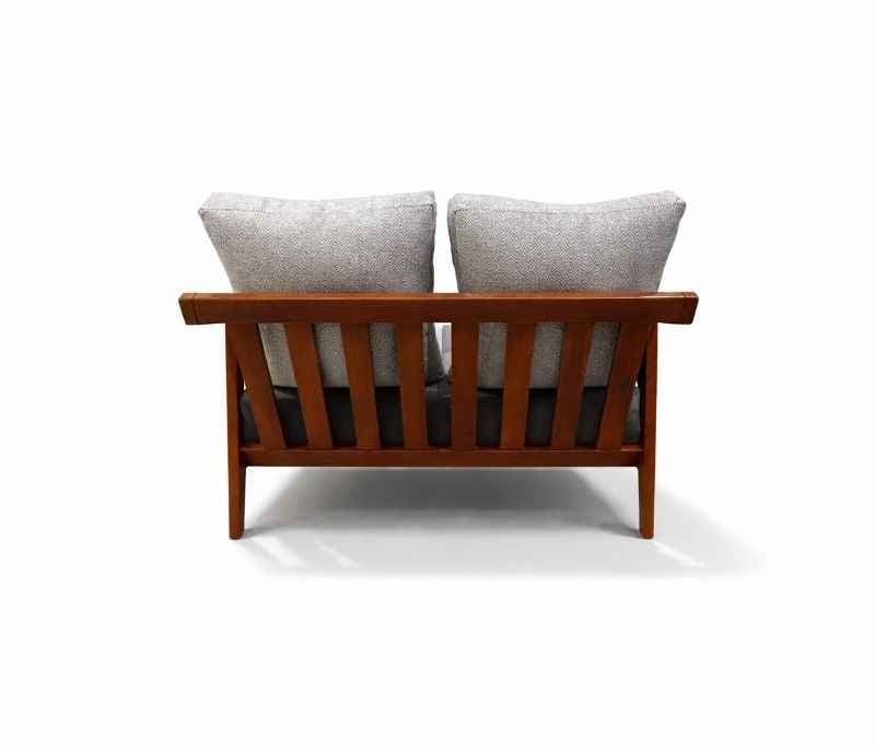 Image 8 for Ghana Teak 3+2+1 Seater Sofa Suede Fabric (EC)(HYD)(BWD)(KORA)