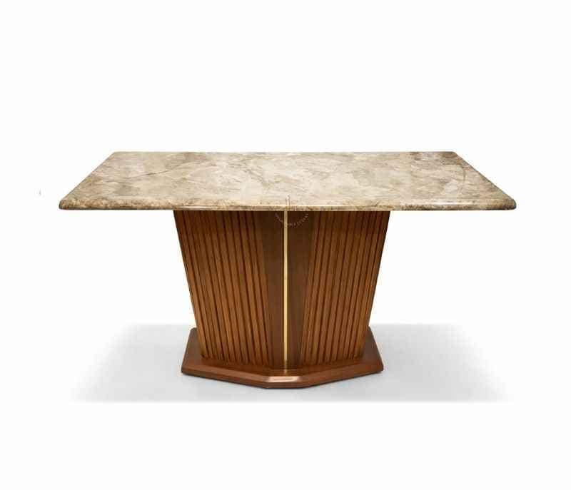 Image 8 for DT40+Ash361 Chair +Bati Marble Natural 1+6 Seater (BS-BTM)