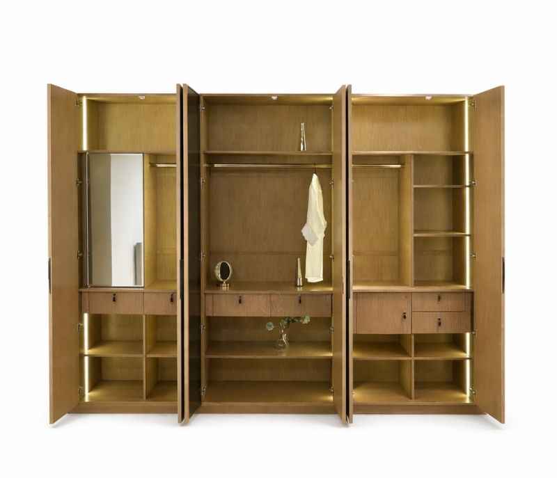 Image 9 for 45001 Bedroom Set King Size 72x78 with Hydraulic Storage + Dresser 2 Bed Side Table + 6 Door Wardrobe (WF OTD)