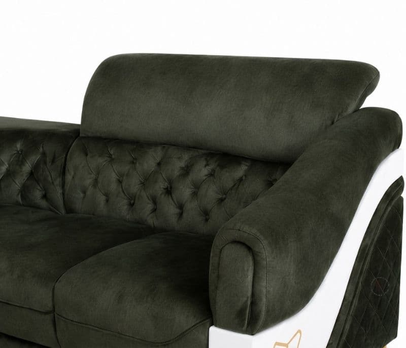 Image 4 for Platinum L-Shape Sofa Solid Neem Wood (ZAM) (OWD)
