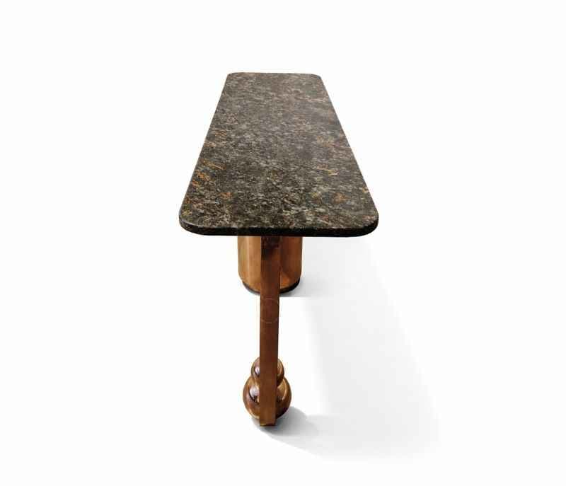 Image 6 for X54 Marble Top With PVD Rose Gold Base (HYD OTD)